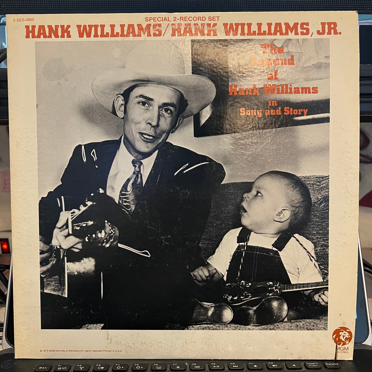 Hank Williams - The Legend Of Hank Williams In Song And Story | Near Mint (NM) Excellent (EX)-Music History