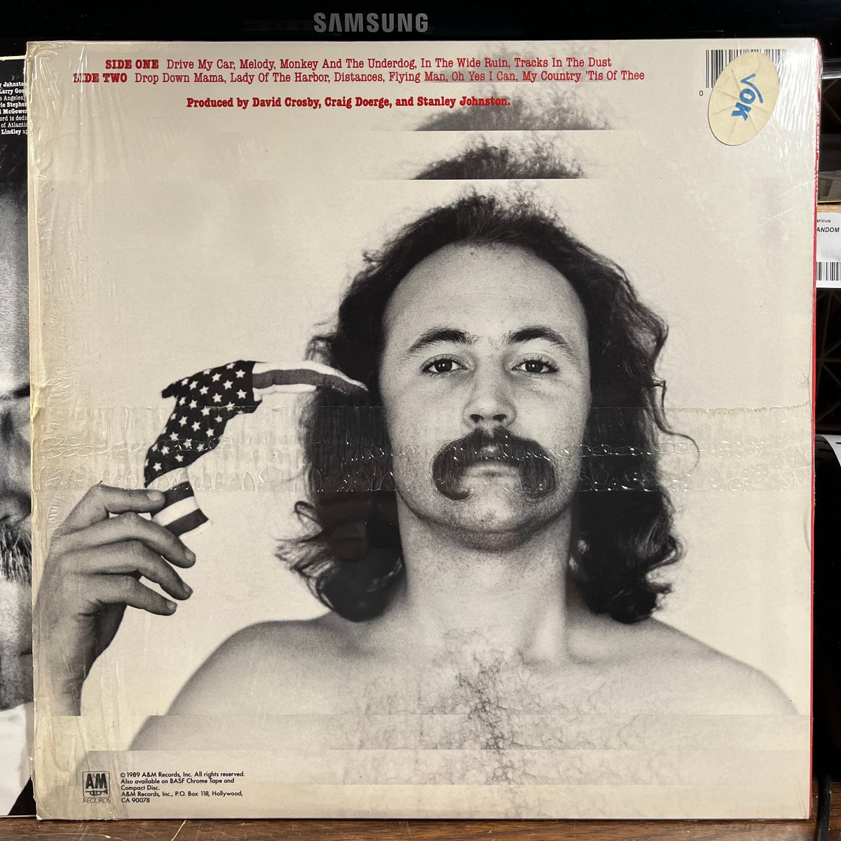 David Crosby - Oh Yes I Can (VINYL) | Near Mint (NM) Near Mint (NM)-Music History