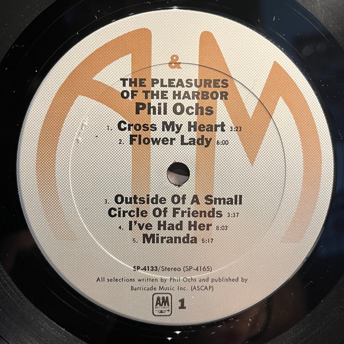 Phil Ochs - Pleasures Of The Harbor *REPRESS* | Near Mint (NM) Excellent (EX)-Music History