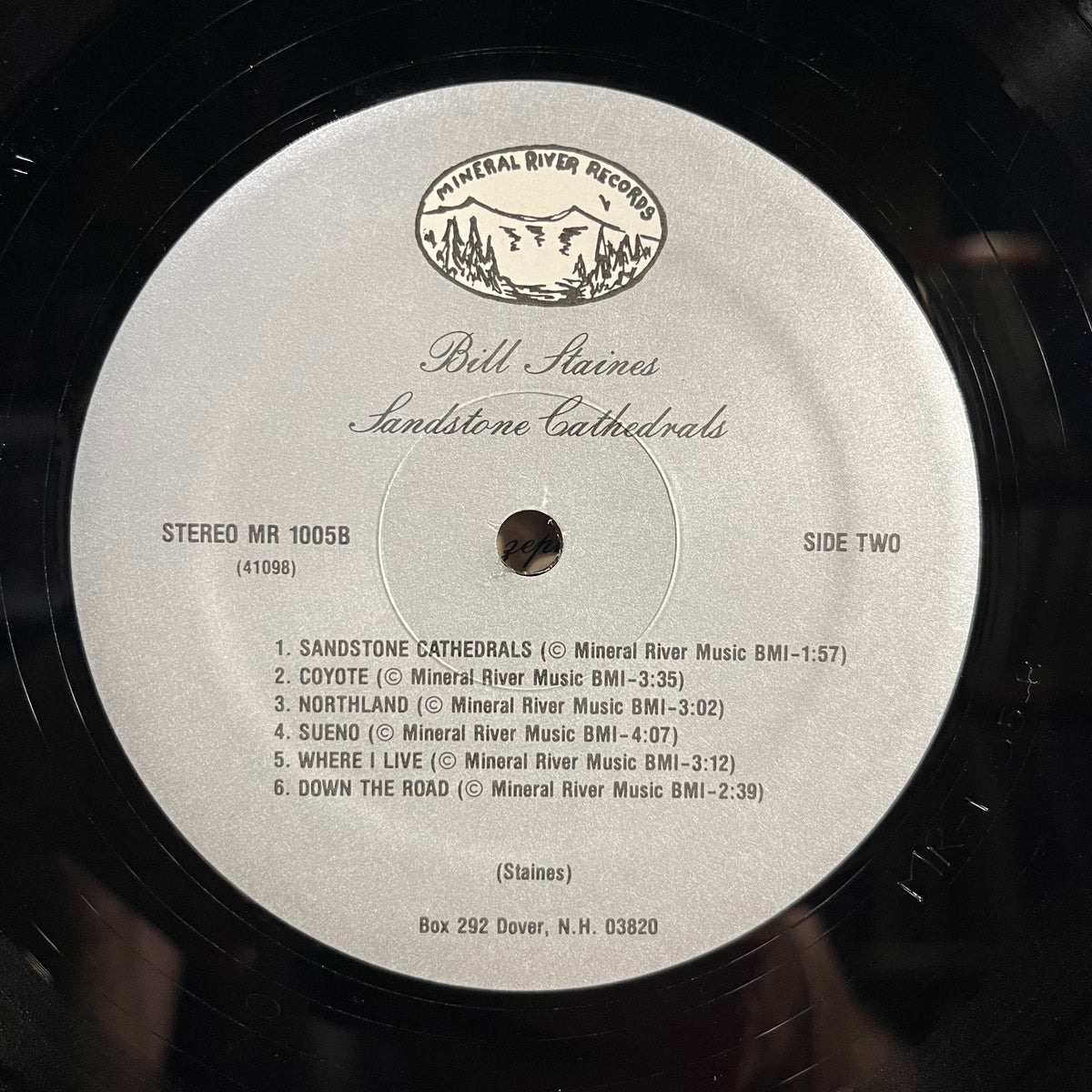 Bill Staines - Sandstone Cathedrals | Near Mint (NM) Excellent (EX)-Music History