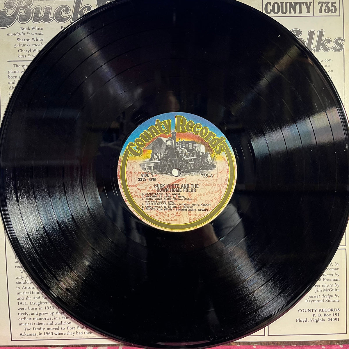 Buck White & The Down Home Folks - Buck White & The Down Home Folks | Near Mint (NM) Excellent (EX)-Music History