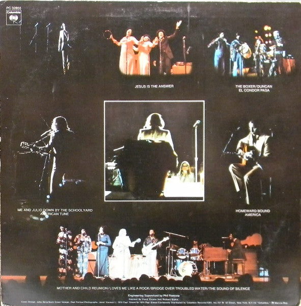 Paul Simon - Paul Simon In Concert Live Rhymin' (VINYL) | Near Mint (NM) Near Mint (NM)-Music History