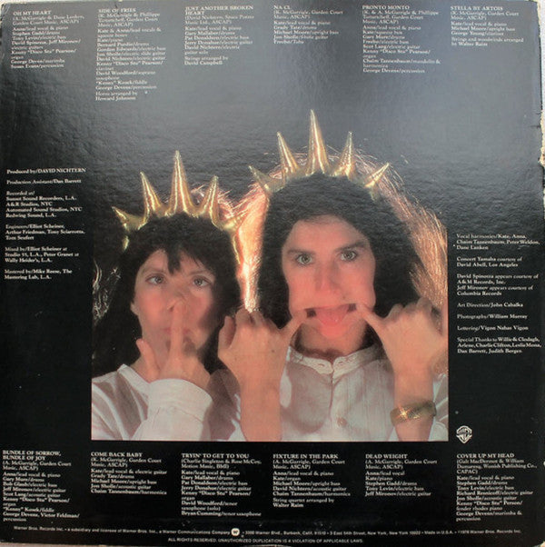 Kate & Anna McGarrigle - Pronto Monto *WINCHESTER* | Near Mint (NM) Near Mint (NM)-Music History