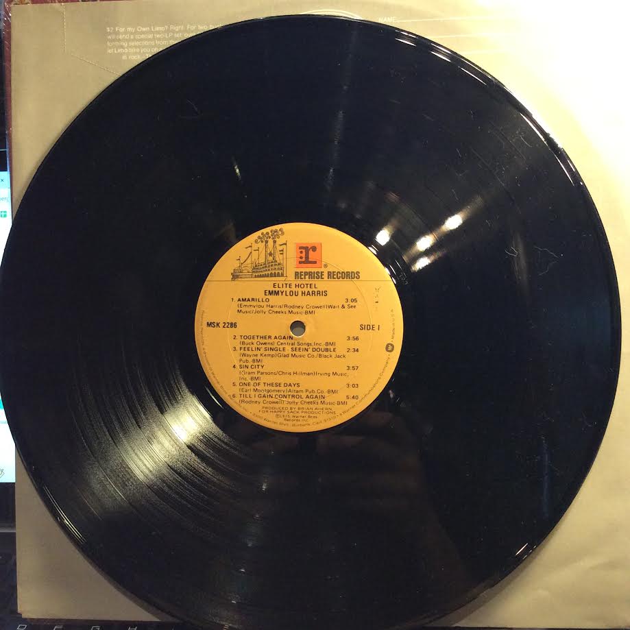 Emmylou Harris - Elite Hotel (VINYL) | Near Mint (NM) Near Mint (NM)-Music History