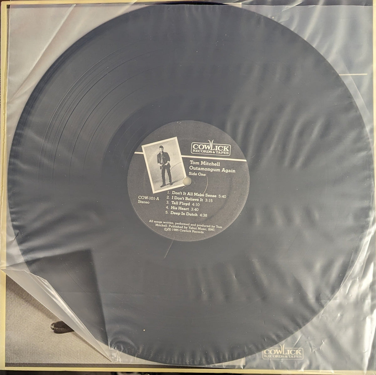 Tom Mitchell (4) - Outamongum Again *SIGNED* | Near Mint (NM) Near Mint (NM)-Music History