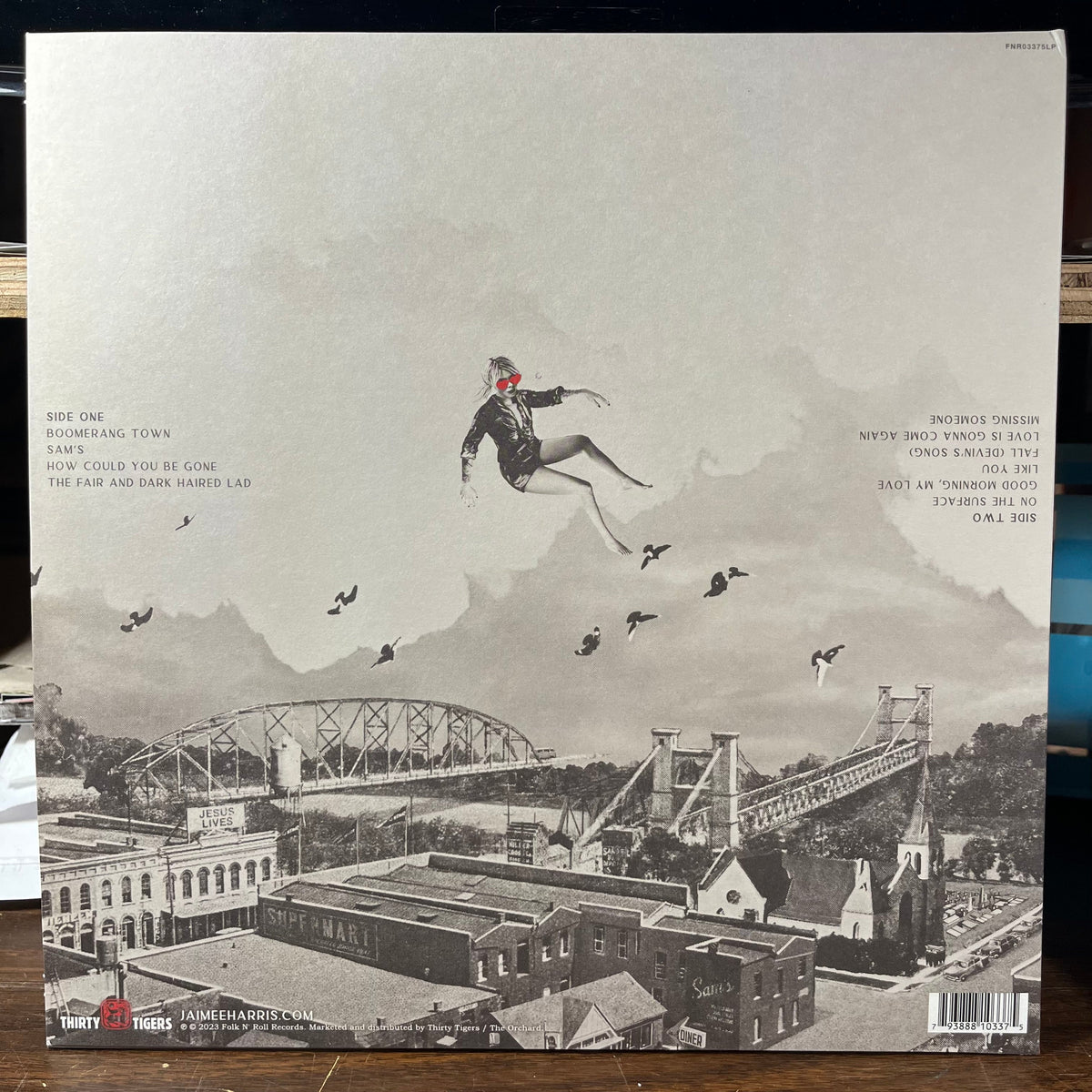 Jaimee Harris - Boomerang Town *SIGNED*(VINYL) | Near Mint (NM) Mint (M)-Music History