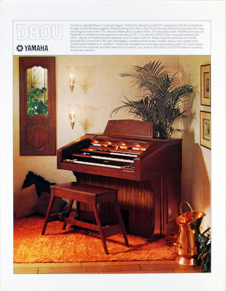 Bob Hacker - "One Man Opry" Bob Hacker Plays The Yamaha Electone D-80 (VINYL) | Near Mint (NM) Excellent (EX)-Music History