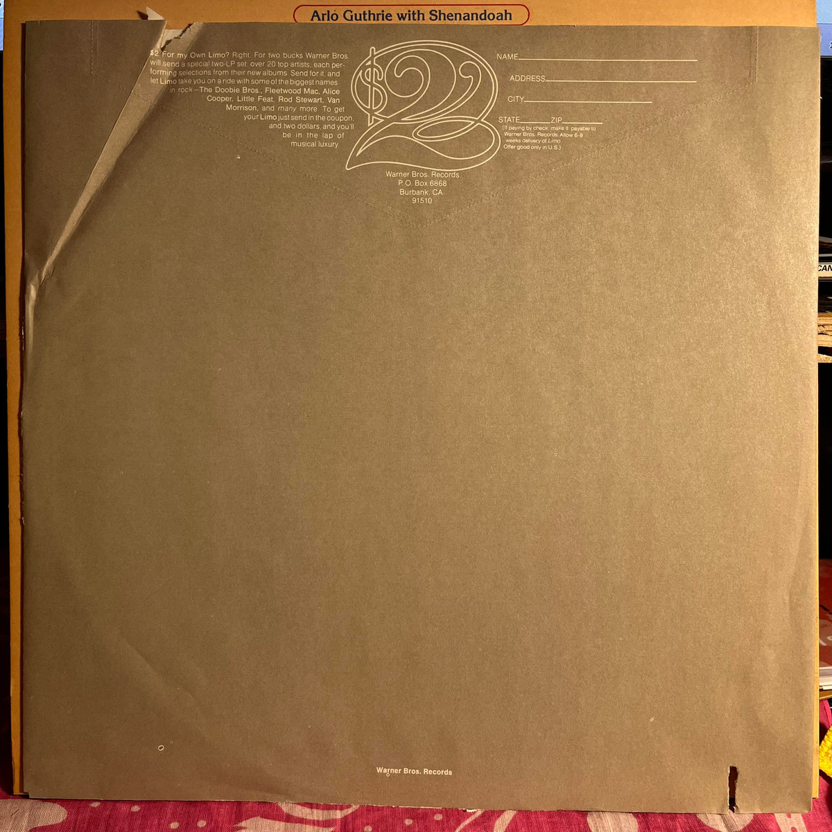 Arlo Guthrie - One Night | Near Mint (NM) Excellent (EX)-Music History