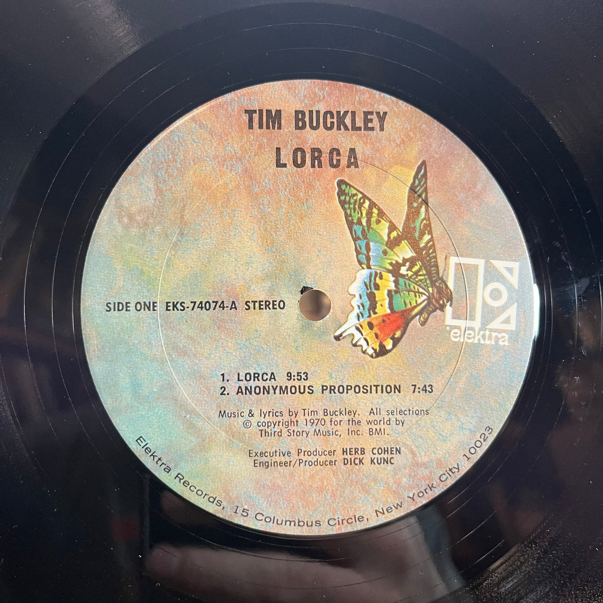 Tim Buckley - Lorca (VINYL) | Near Mint (NM) Excellent+ (EX+)-Music History