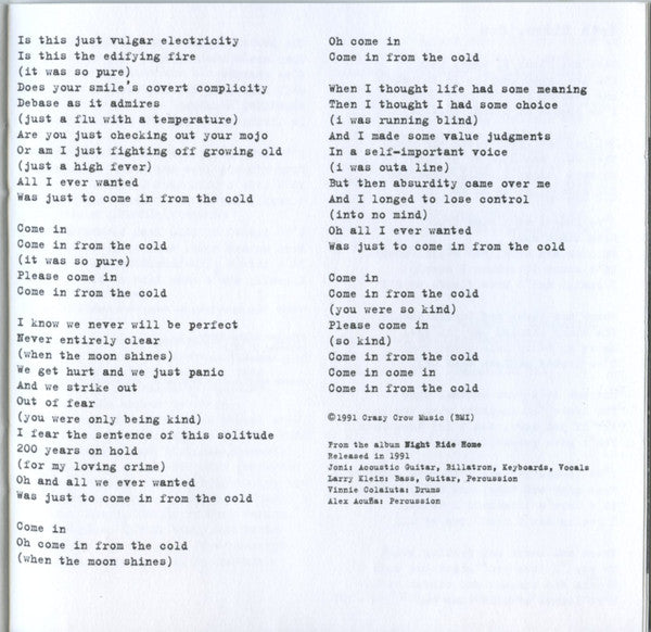 Joni Mitchell - Hits (CD) | Near Mint (NM) Near Mint (NM)-Music History