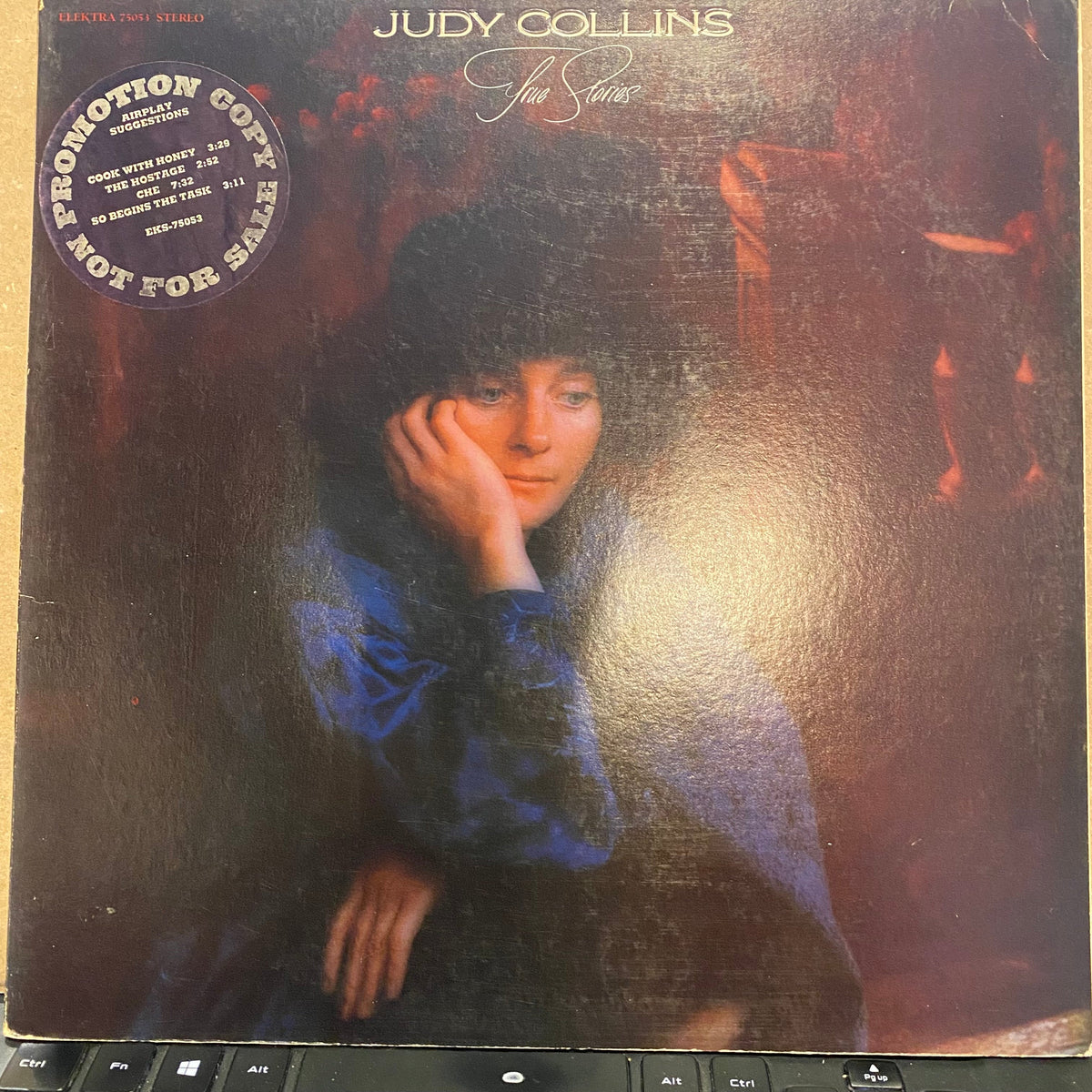 Judy Collins - True Stories *PROMO* | Near Mint (NM) Excellent (EX)-Music History