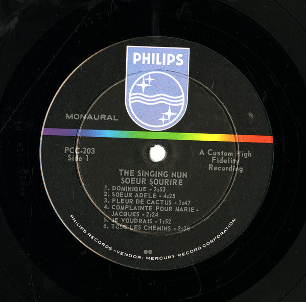 Soeur Sourire - The Singing Nun (VINYL) | Near Mint (NM) Near Mint (NM)-Music History