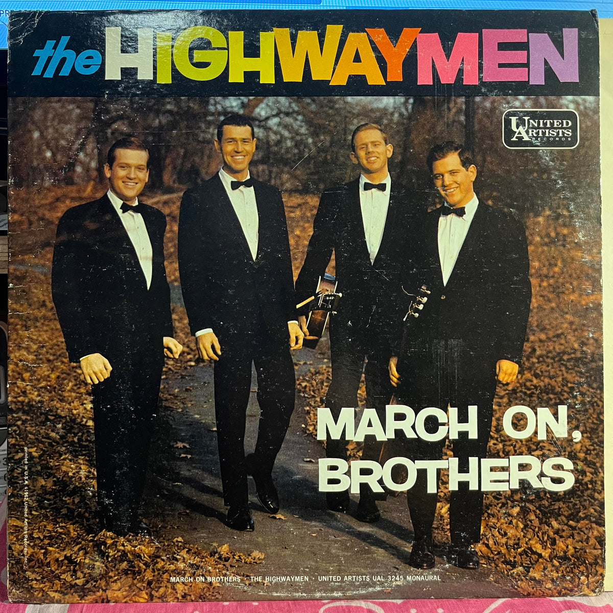 The Highwaymen - March On Brothers | Near Mint (NM) Excellent (EX)-Music History