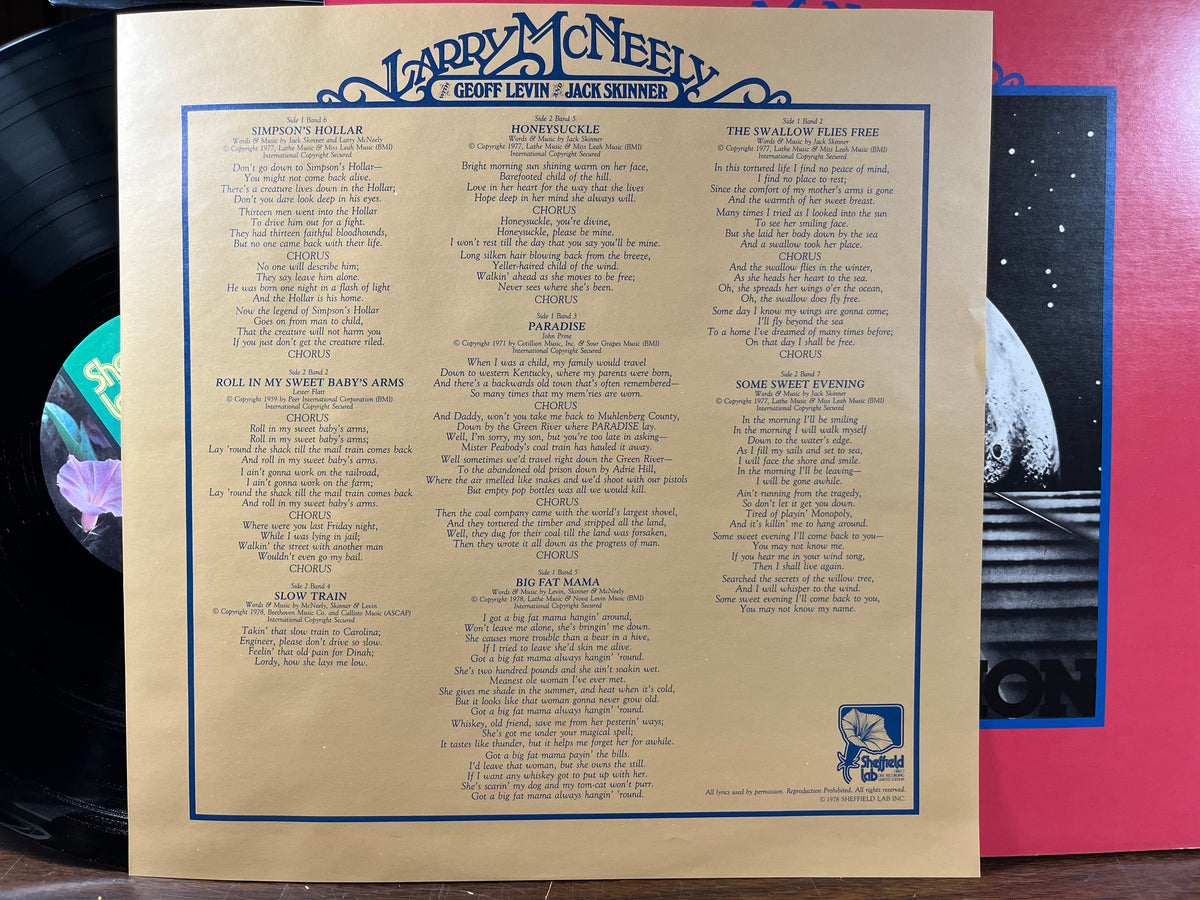 Larry McNeely - Confederation (VINYL) | Near Mint (NM) Near Mint (NM)-Music History