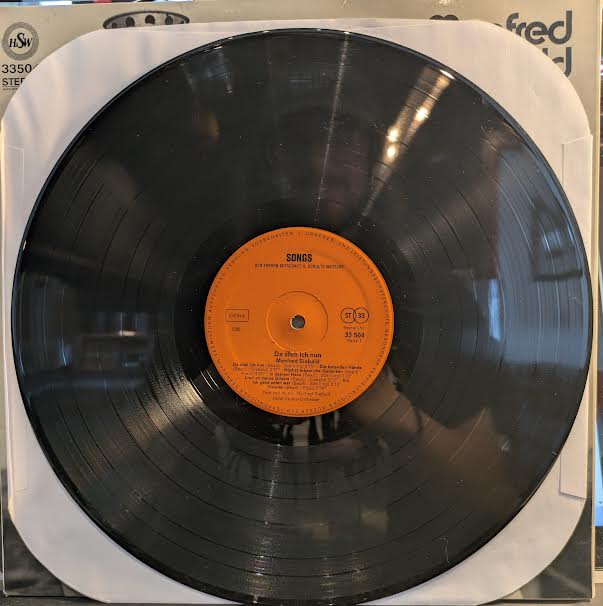 Manfred Siebald - Da Steh Ich Nun (VINYL) [Import] | Near Mint (NM or M-)-Music History