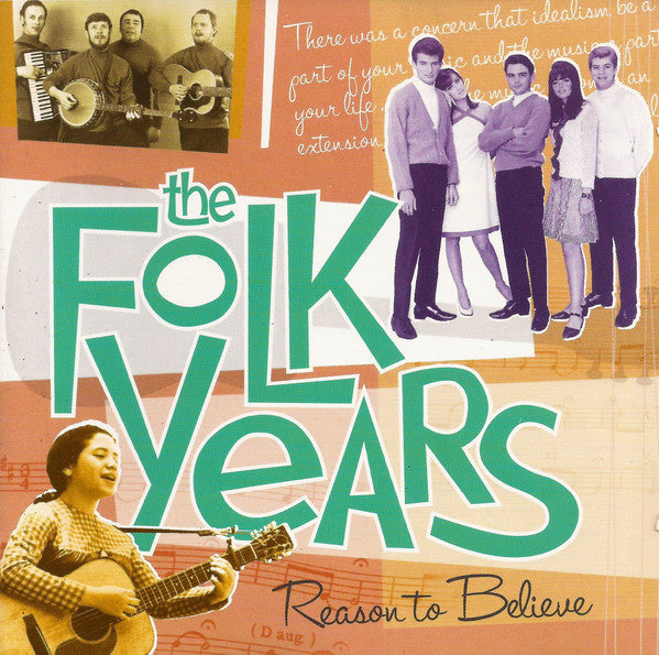 Various - The Folk Years Reason To Believe | Near Mint (NM) Near Mint (NM)-Music History
