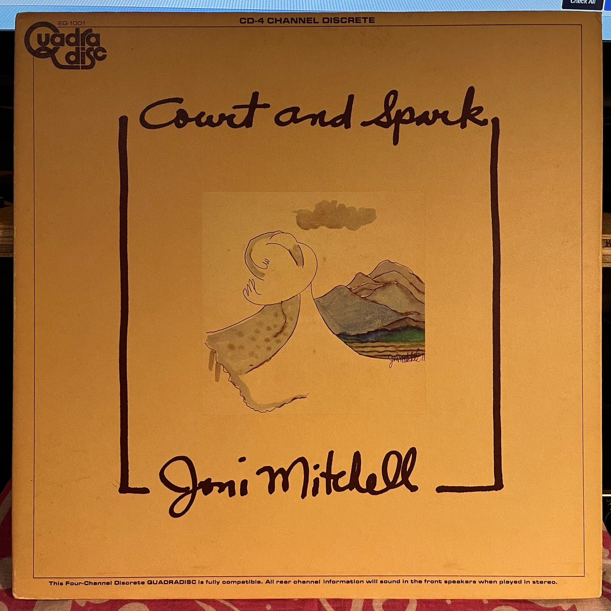 Joni Mitchell - Court And Spark *QUADRAPHONIC* | Near Mint (NM) Excellent (EX)-Music History