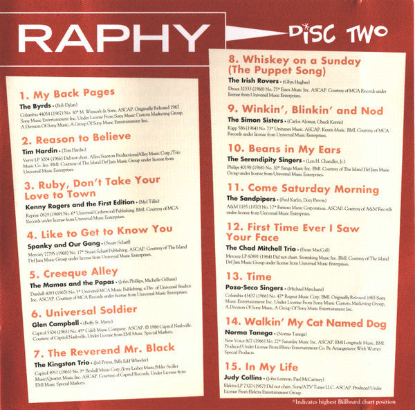 Various - The Folk Years Reason To Believe | Near Mint (NM) Near Mint (NM)-Music History