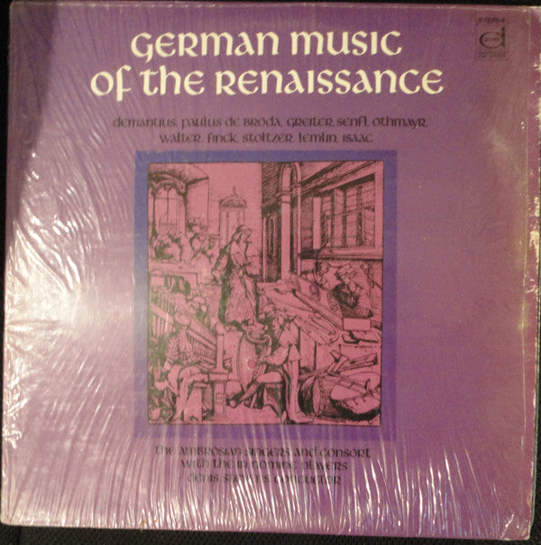 The Ambrosian Singers - German Music of the Renaissance | Near Mint (NM) Excellent (EX)-Music History