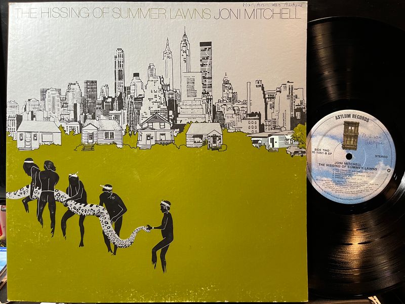 Joni Mitchell - The Hissing Of Summer Lawns (VINYL) | Near Mint (NM) Excellent (EX)-Music History