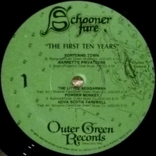 Schooner Fare - The First Ten Years (2xVINYL) | Near Mint (NM) Near Mint (NM)-Music History