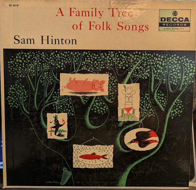 Sam Hinton - A Family Tree Of Folk Songs (VINYL) | Near Mint (NM or M-) Very Good Plus (VG+)-Music History