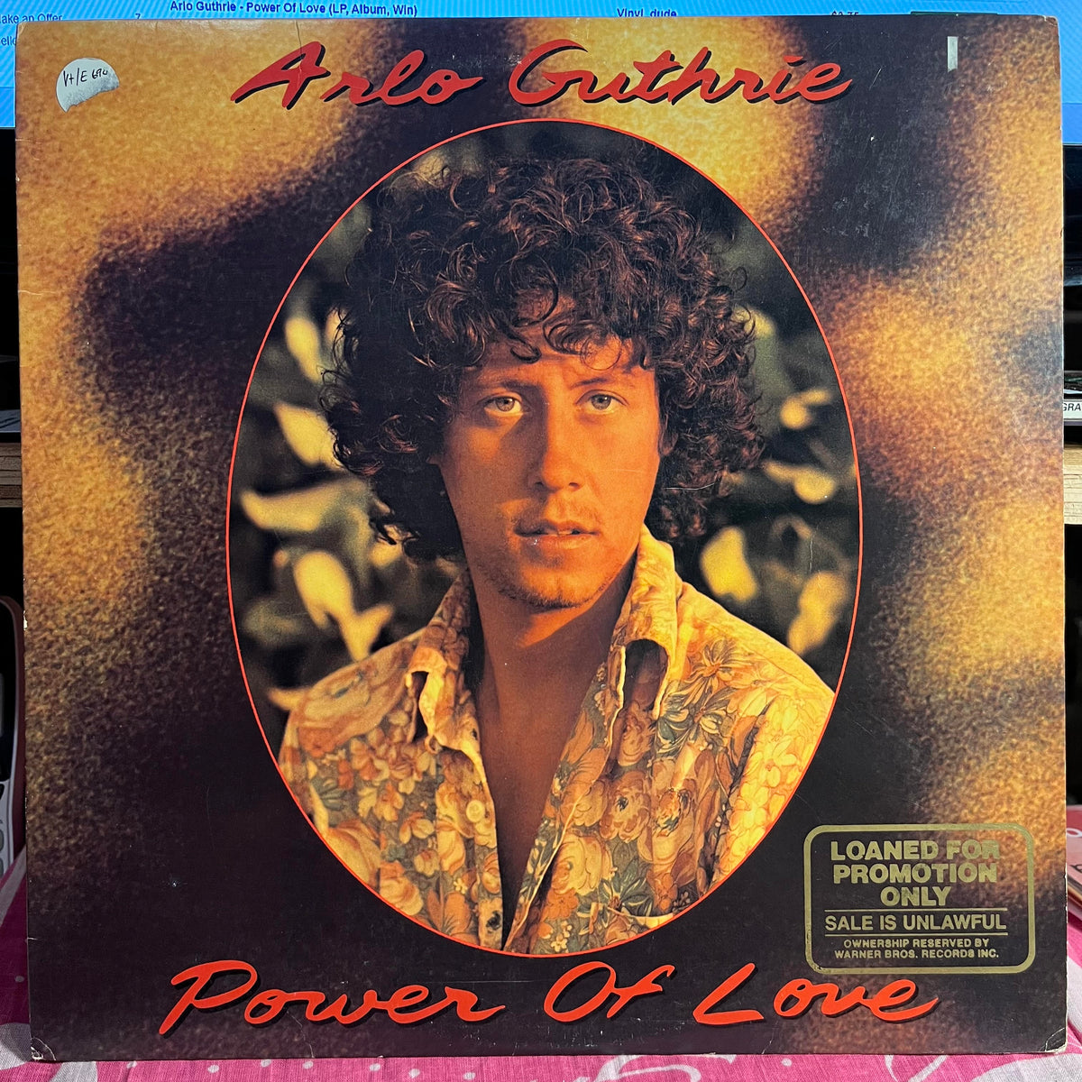 Arlo Guthrie - Power Of Love *PROMO/WINCHESTER* | Near Mint (NM) Excellent (EX)-Music History