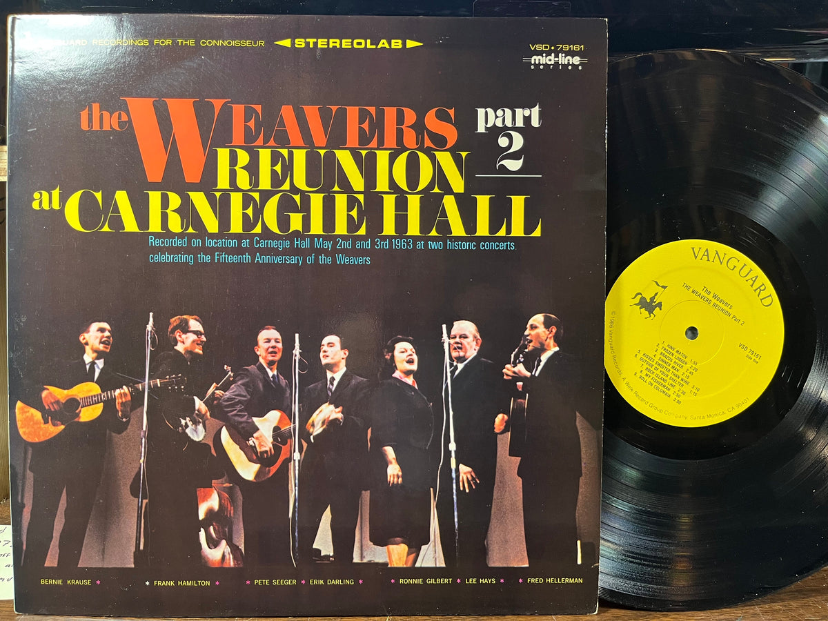 The Weavers - Reunion At Carnegie Hall Part 2 (VINYL) | Near Mint (NM) Near Mint (NM)-Music History