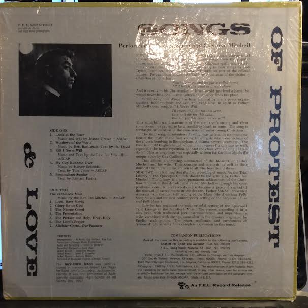Rev. Ian Douglas Mitchell - Songs Of Protest & Love (VINYL) | Near Mint (NM or M-)-Music History