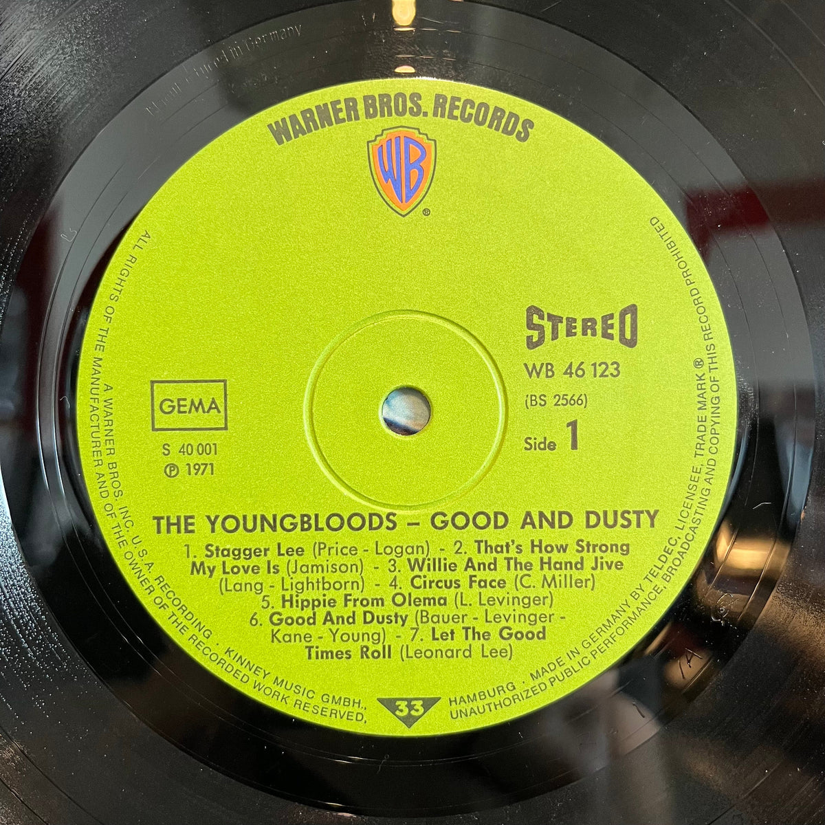 The Youngbloods - Good And Dusty *GERMANY* | Very Good Plus (VG+) Excellent (EX)-Music History