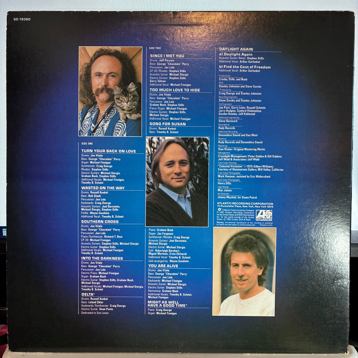 Crosby, Stills & Nash - Daylight Again (VINYL) | Very Good Plus (VG+)-Music History
