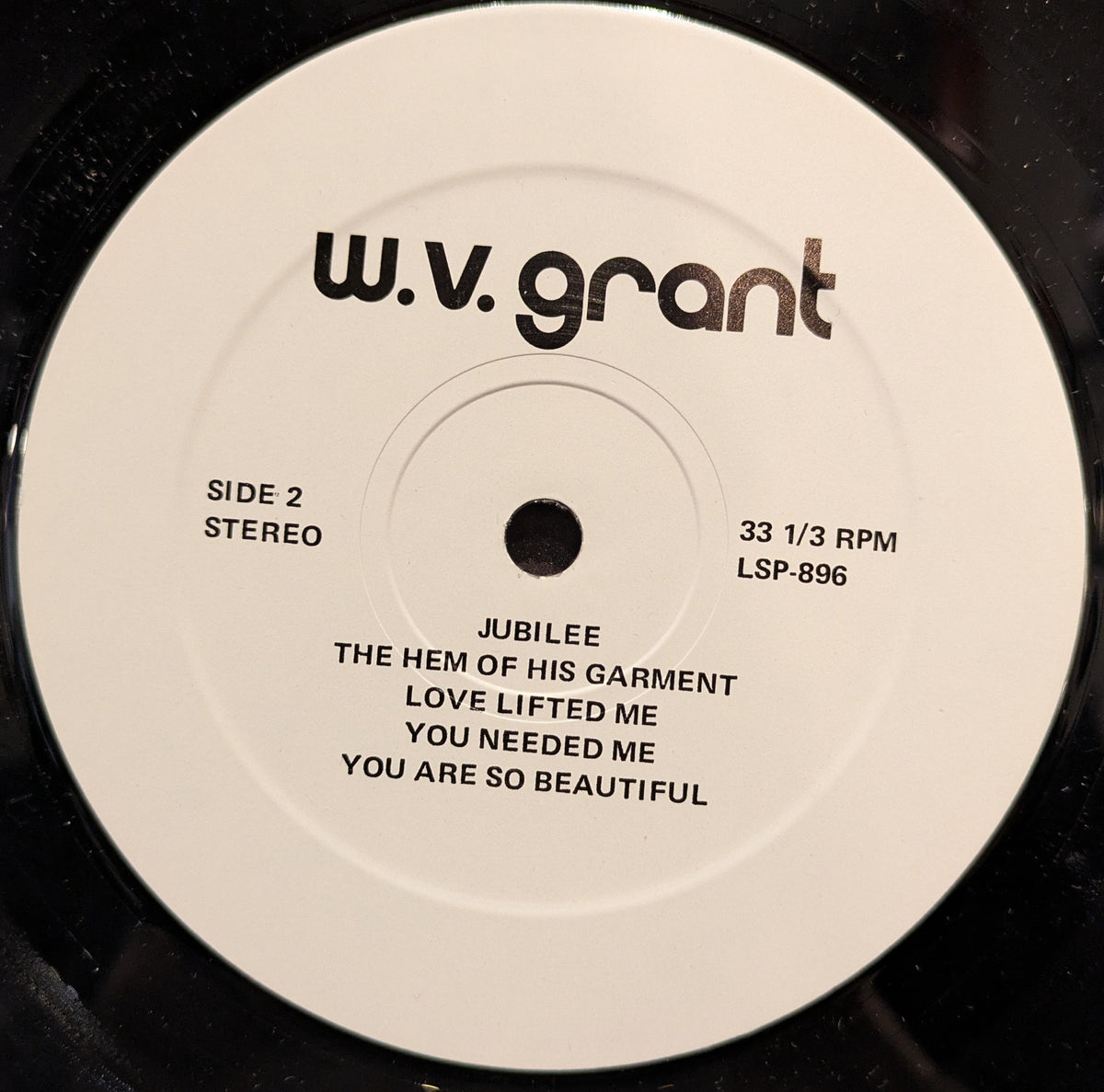 W.V. Grant, Jr. - You're Everything I'd Hoped For | Very Good Plus (VG+) Near Mint (NM)-Music History