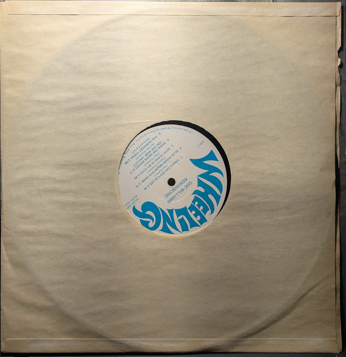 Doc Williams - Reminiscing (VINYL) | Very Good (VG) Very Good Plus (VG+)-Music History