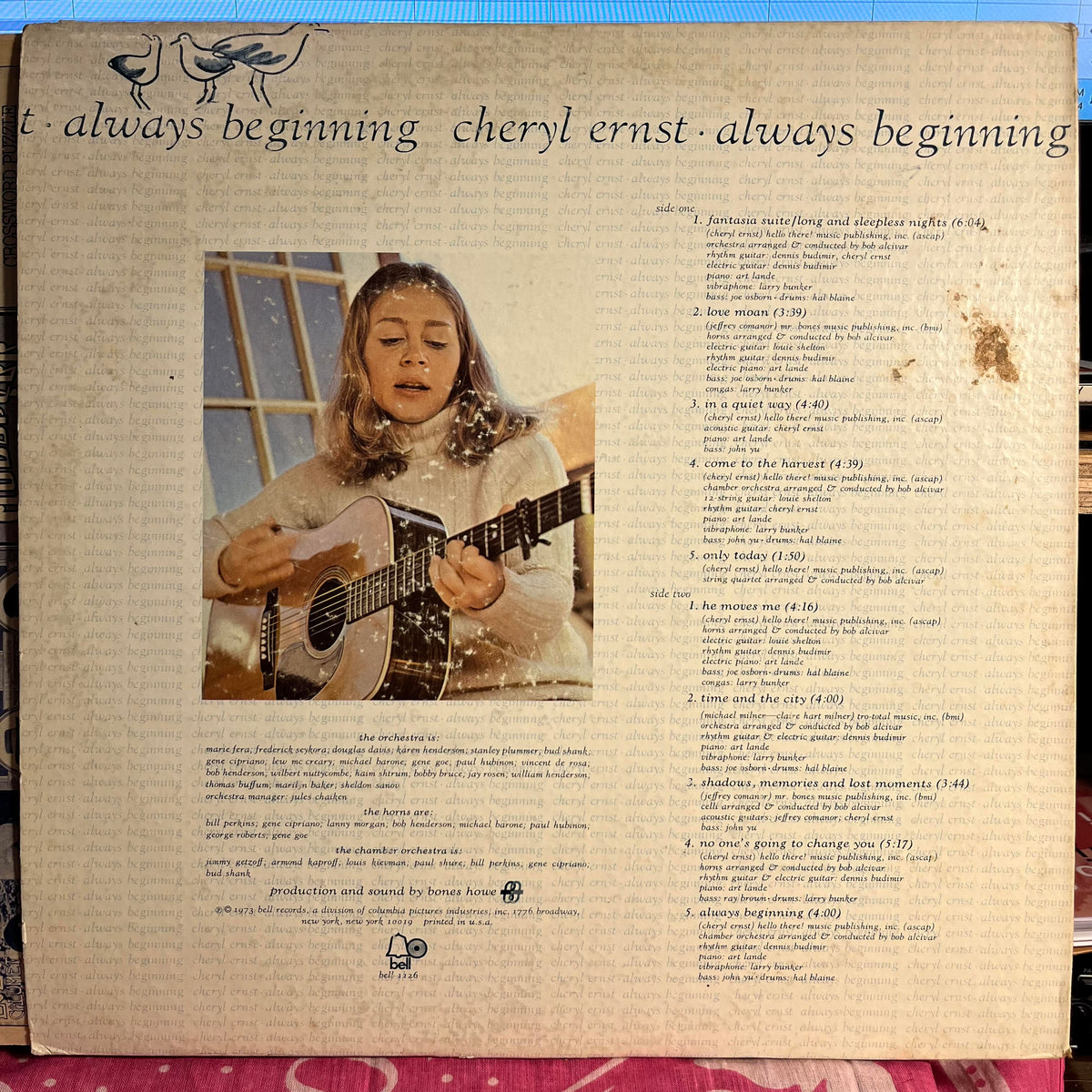 Cheryl Ernst - Always Beginning *BESTWAY* | Very Good (VG) Very Good (VG)-Music History