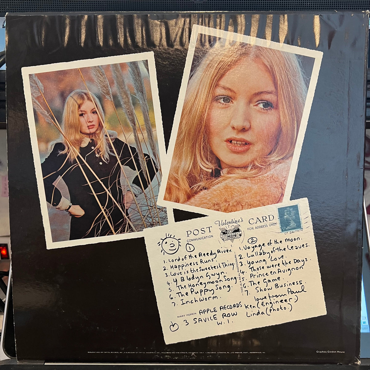 Mary Hopkin - Post Card | Good (G) Very Good Plus (VG+)-Music History