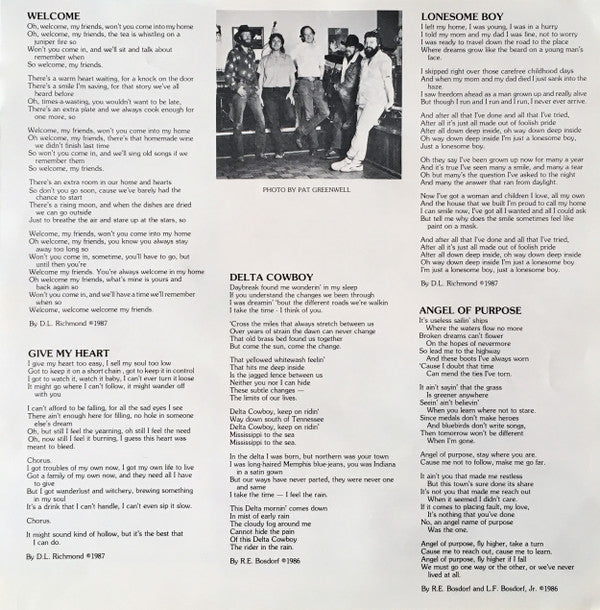 Tumbleweed (7) - Welcome | Mint (M) Mint (M)-Music History
