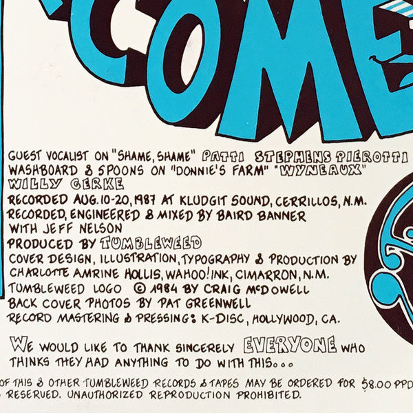 Tumbleweed (7) - Welcome | Mint (M) Mint (M)-Music History