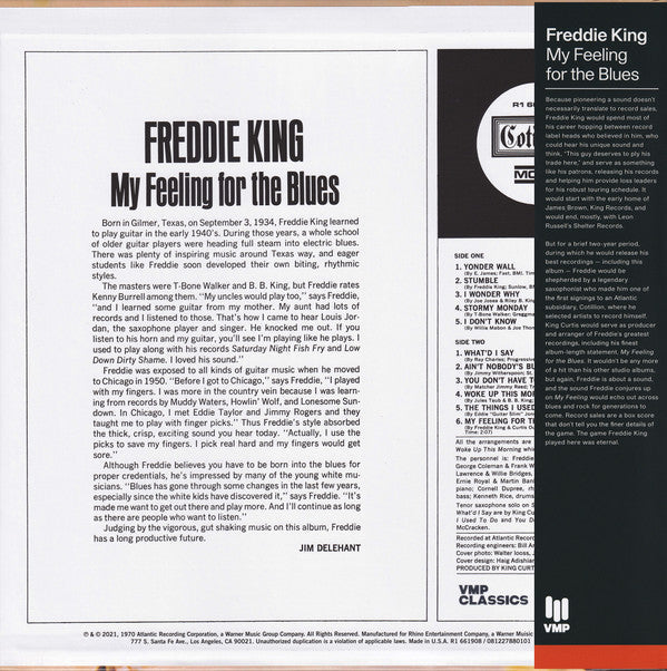 My Feeling For The Blues | Mint (M) Mint (M)-Music History