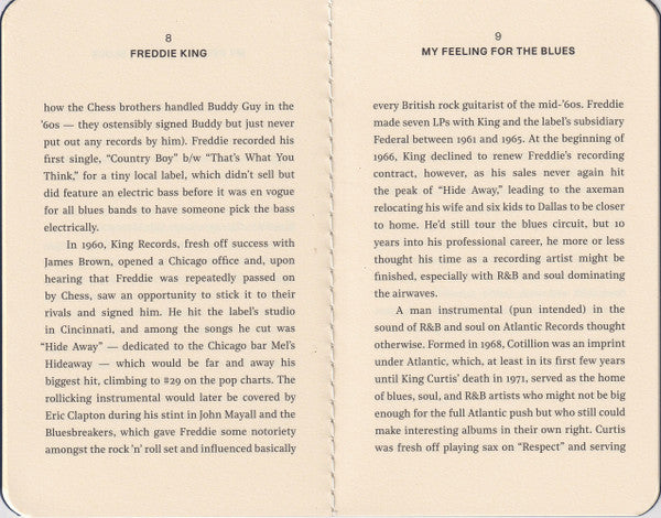 My Feeling For The Blues | Mint (M) Mint (M)-Music History
