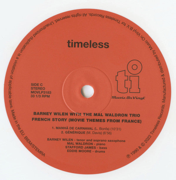 Barney Wilen - French Story – Movie Themes From France | Mint (M) Mint (M)-Music History