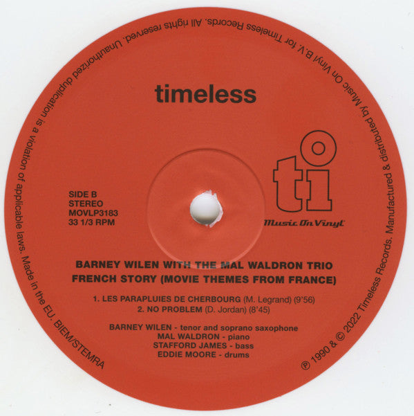 Barney Wilen - French Story – Movie Themes From France | Mint (M) Mint (M)-Music History