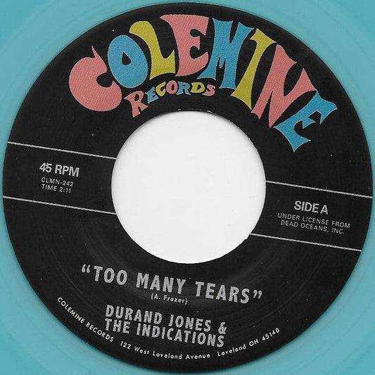 Durand Jones & The Indications - Too Many Tears / Cruisin' To The Parque | Mint (M) Mint (M)-Music History