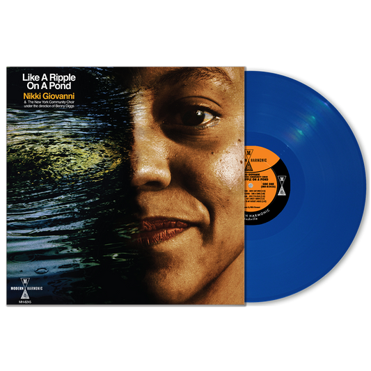 Nikki Giovanni - Like A Ripple On A Pond (OPAQUE BLUE VINYL) | Mint (M) Mint (M)-Music History