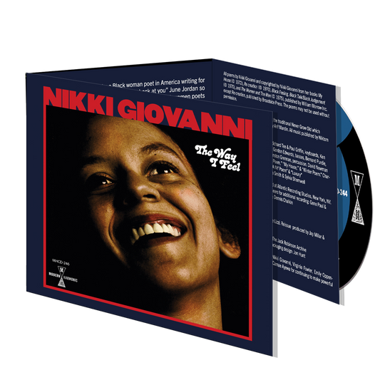 Nikki Giovanni - The Way I Feel (CD) | Mint (M) Mint (M)-Music History