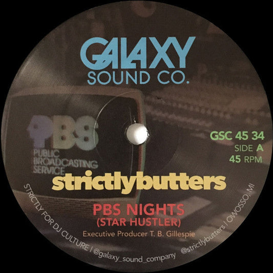 Strictlybutters - PBS Nights (Star Hustler) | Mint (M) Generic-Music History