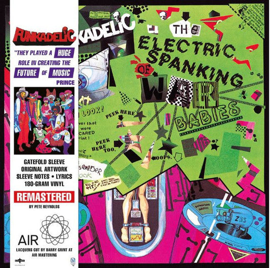 Funkadelic - The Electric Spanking Of War Babies (GREEN VINYL) | Mint (M) Mint (M)-Music History
