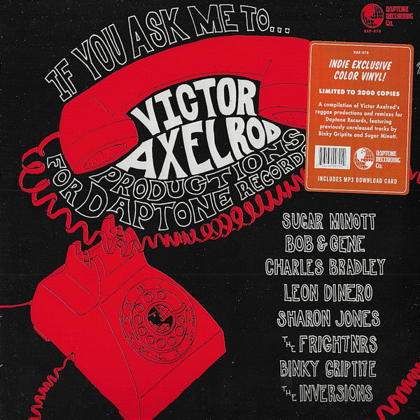 Victor Axelrod - If You Ask Me To... (Victor Axelrod Productions For Daptone Records) | Mint (M) Mint (M)-Music History