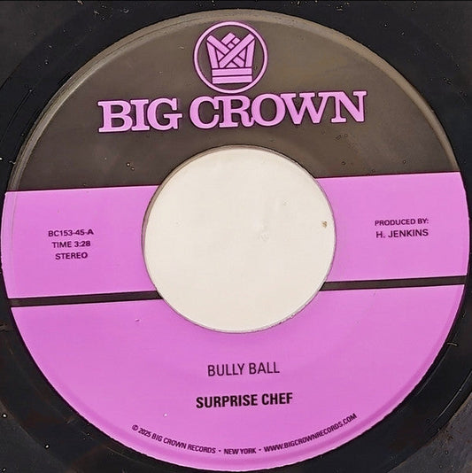 Surprise Chef - Bully Ball (7" VINYL) | Mint (M) Generic-Music History