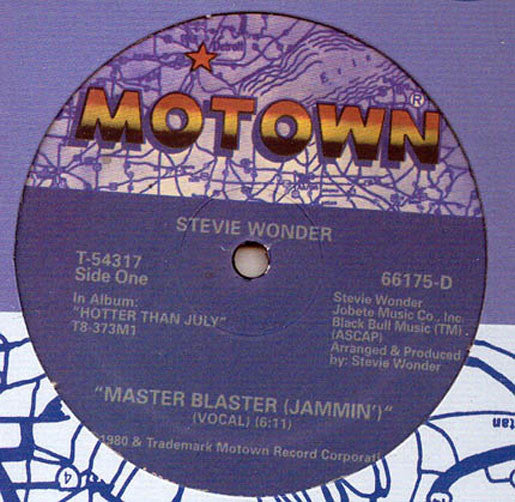 Stevie Wonder - Master Blaster (Jammin') | Mint (M) Generic-Music History