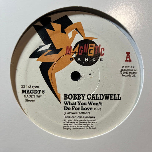 Bobby Caldwell - What You Won't Do For Love (UNOFFICIAL VINYL) | Mint (M) Generic-Music History